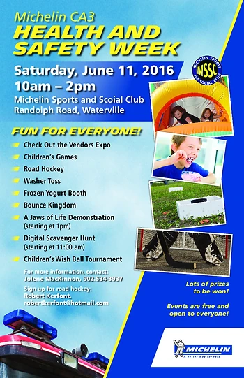 Poster for Michelin Ball Hockey Pick up Games