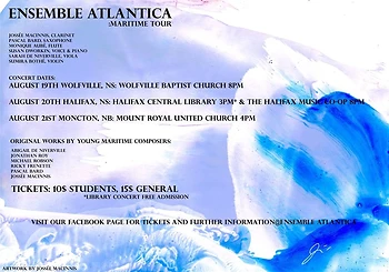 Poster for Ensemble Atlantica