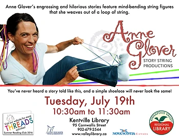 Poster for Anne Glover - Storyteller