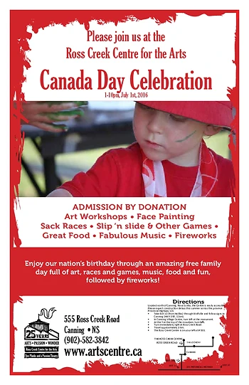 Poster for Canada Day