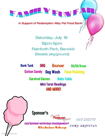 Poster for Family Fun Day