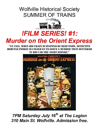 Poster for Murder on the Orient Express