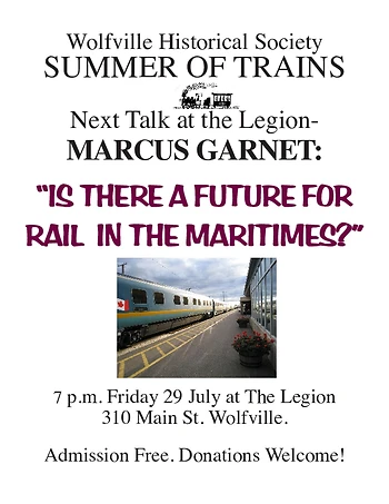 Poster for Talk by Marcus Garnet