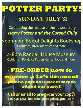 Poster for Harry Potter Dance