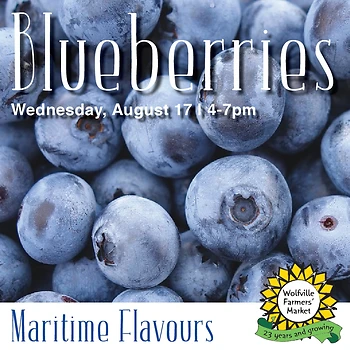 Poster for Maritime Flavours: Blueberries