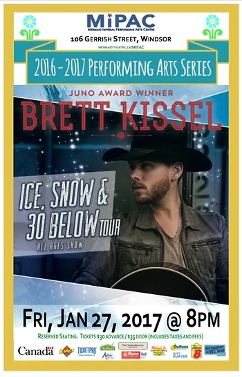 Poster for Brett Kissel (SOLD OUT!)