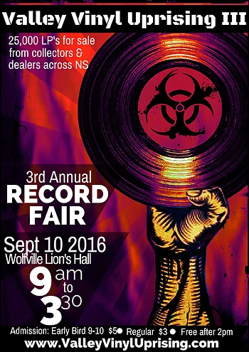 Poster for Valley Vinyl Uprising