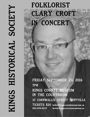Poster for Clary Croft in Concert