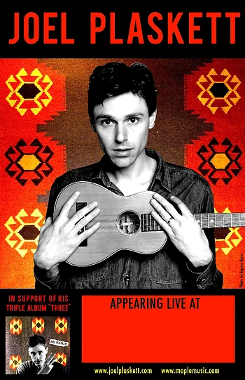 Poster for Joel Plaskett