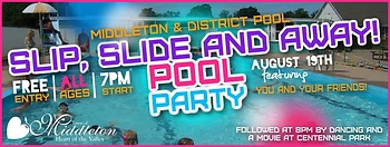 Poster for Slip, Slide, and Away! Pool Party