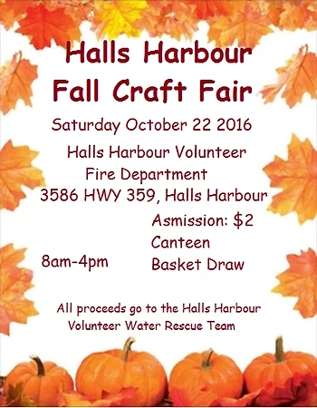 Poster for Fall Craft Fair
