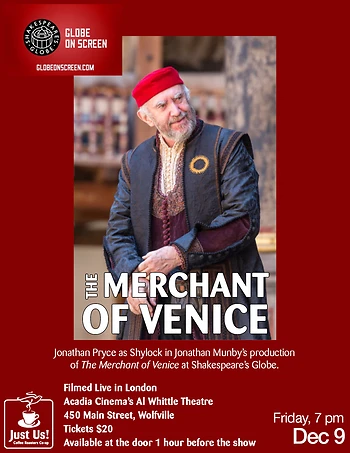 Poster for The Merchant of Venice