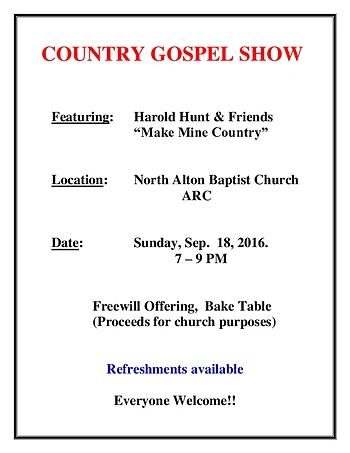 Poster for Country Gospel