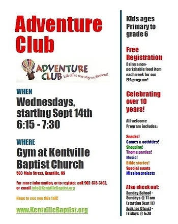 Poster for Adventure Club