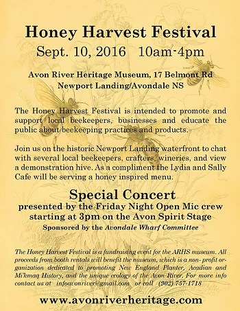 Poster for Honey Harvest Festival