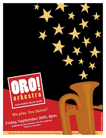 Poster for ORO! Orkestra Dance