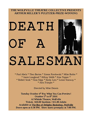 Poster for Death of a Salesman