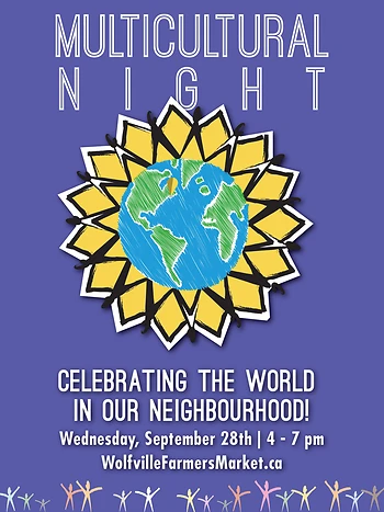Poster for Multicultural Fair at the Market