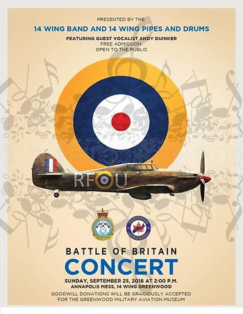 Poster for Battle of Britain Concert