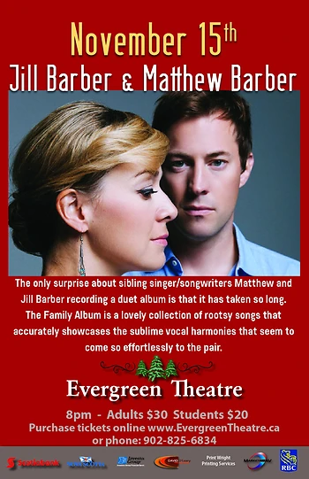Poster for Jill & Matthew Barber