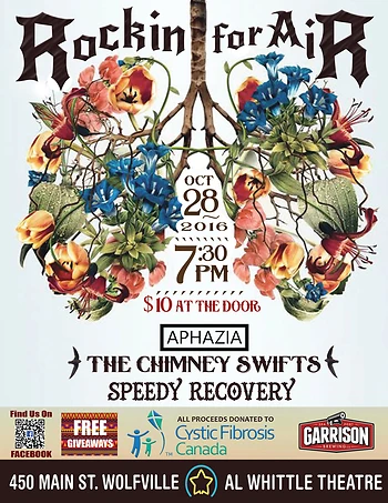 Poster for Rockin' For Air w/ Speedy Recovery
