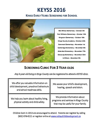 Poster for KEYSS Clinic