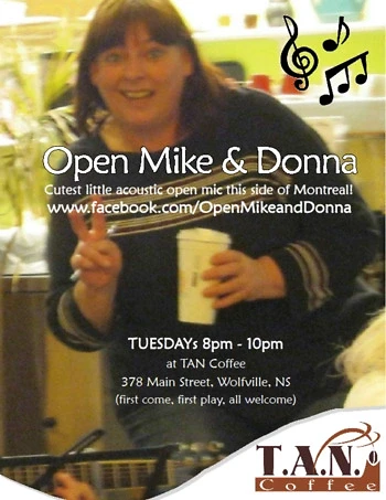 Poster for Open Mike & Donna