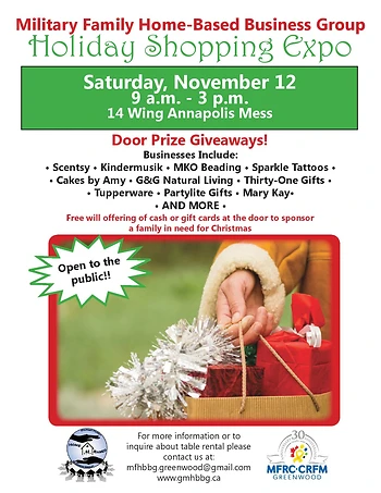 Poster for Holiday Shopping Expo