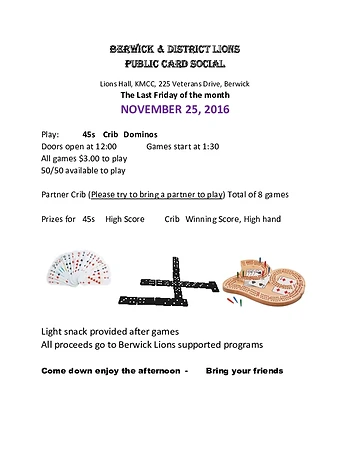 Poster for Card Party