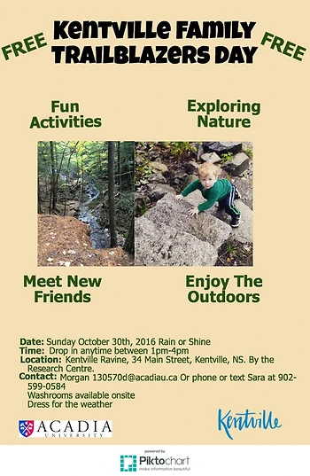Poster for Family Trailblazers Day