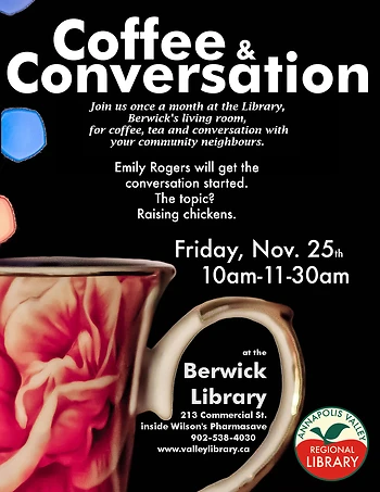 Poster for Coffee & Conversation