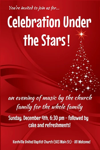 Poster for Celebration Under the Stars
