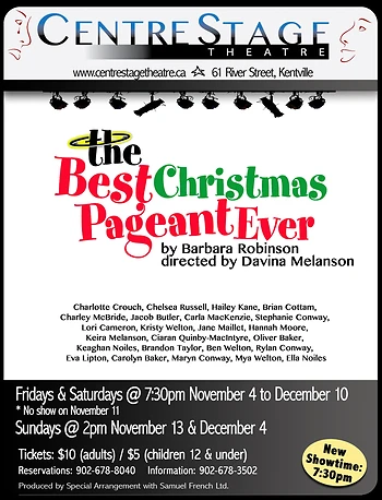 Poster for The Best Christmas Pageant Ever