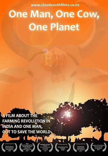 Poster for One Man, One Cow, One Planet