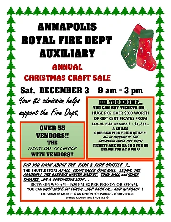 Poster for Craft Sale