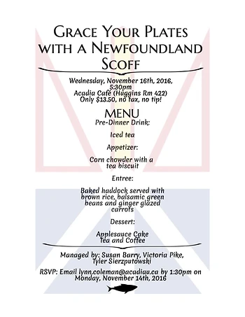 Poster for A Newfoundland Scoff