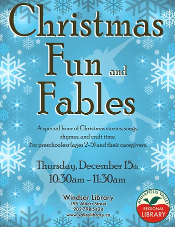 Poster for Christmas Fun & Fables