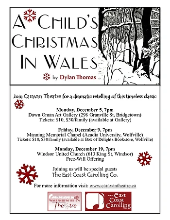 Poster for A Child's Christmas in Wales