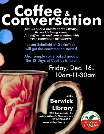 Poster for Coffee & Conversation