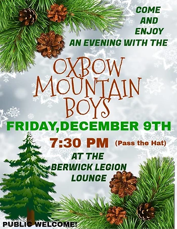 Poster for Oxbow Mountain Boys