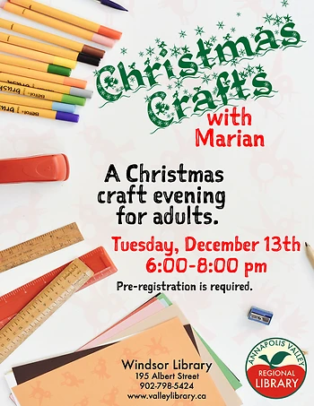 Poster for Christmas Crafts with Marian
