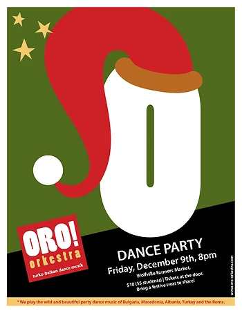 Poster for ORO! Festive Dance Party