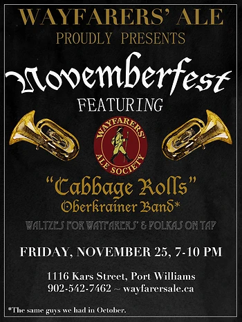 Poster for Novemberfest