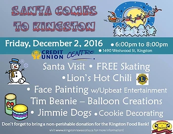Poster for Santa Comes to Kingston