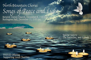 Poster for Songs of Peace and Light