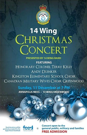 Poster for Christmas Concert