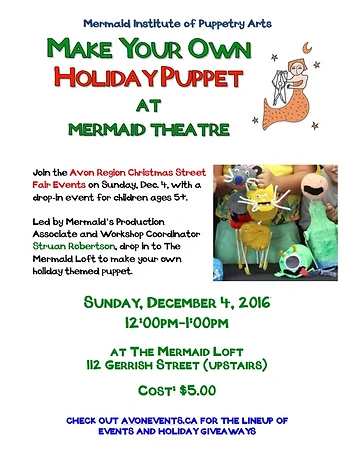 Poster for Puppet Making