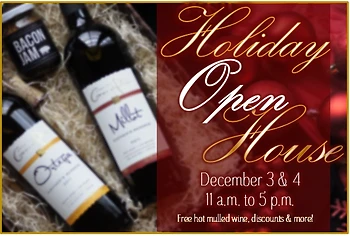 Poster for Holiday Open House