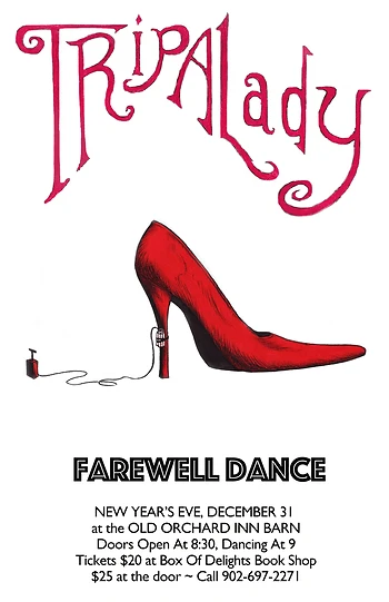 Poster for TripALady Farewell Dance