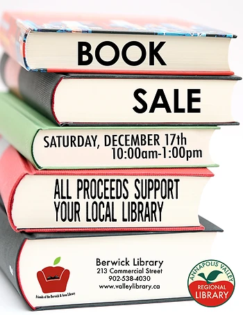 Poster for Book Sale